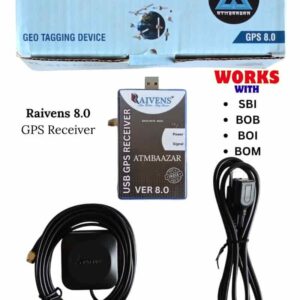 Raivens 8.0 GPS Receiver – Geo Tagging Device