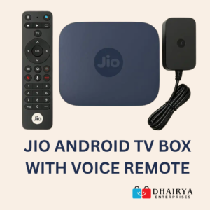 Jio Android Set Top Box – Smart 4K Android TV Box with Voice Remote & OTT Support